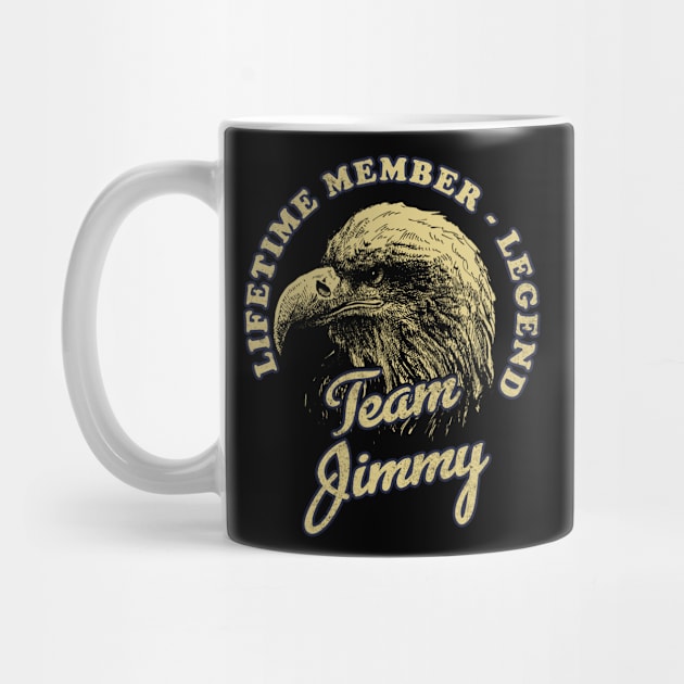 Jimmy Name - Lifetime Member Legend - Eagle by Stacy Peters Art